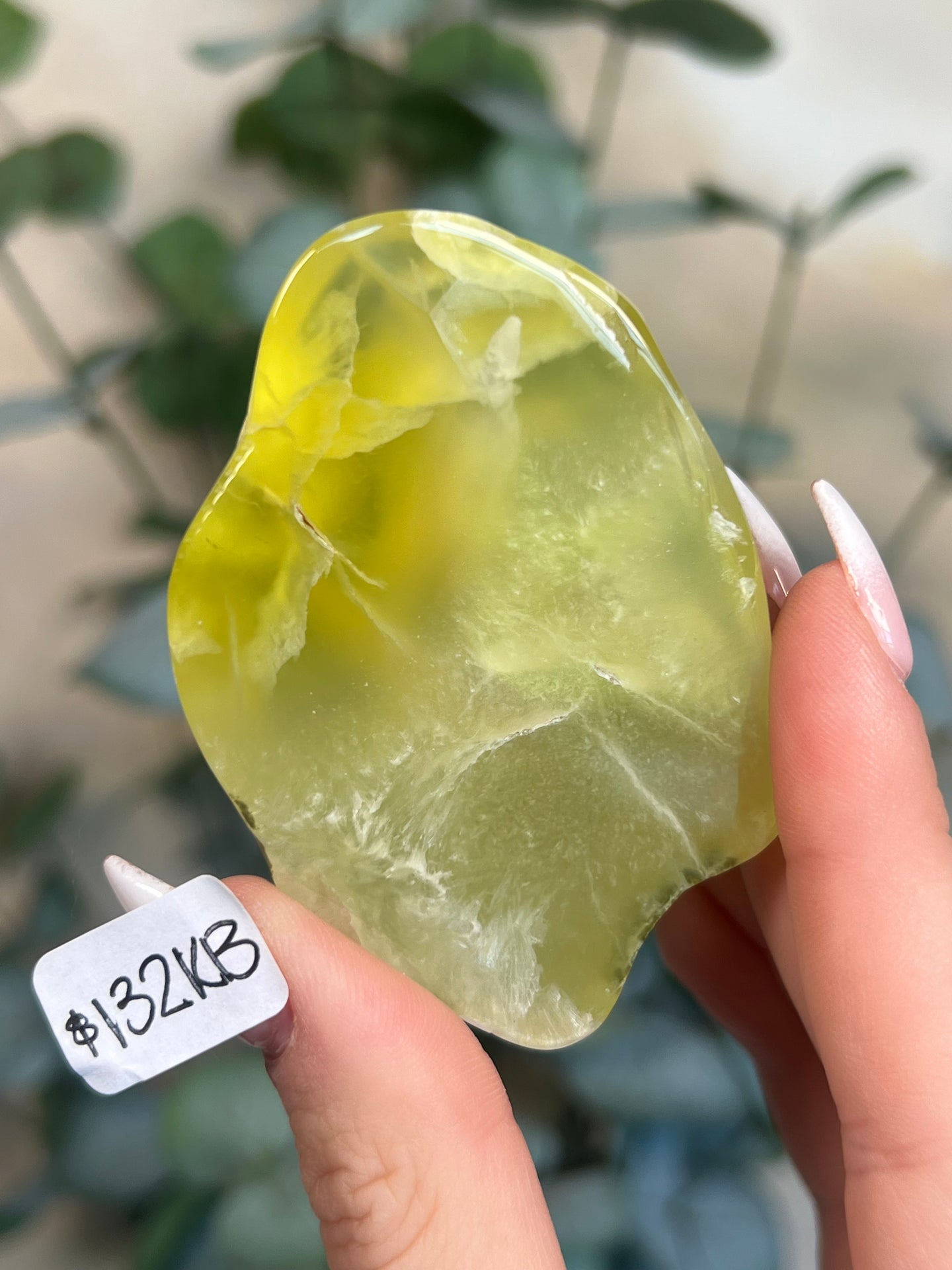 Australian Prehnite Slab (124KC, 132KB)